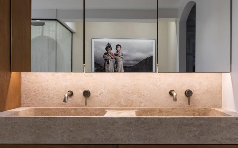 Vasque en pierre d'Ampilly à Mougins