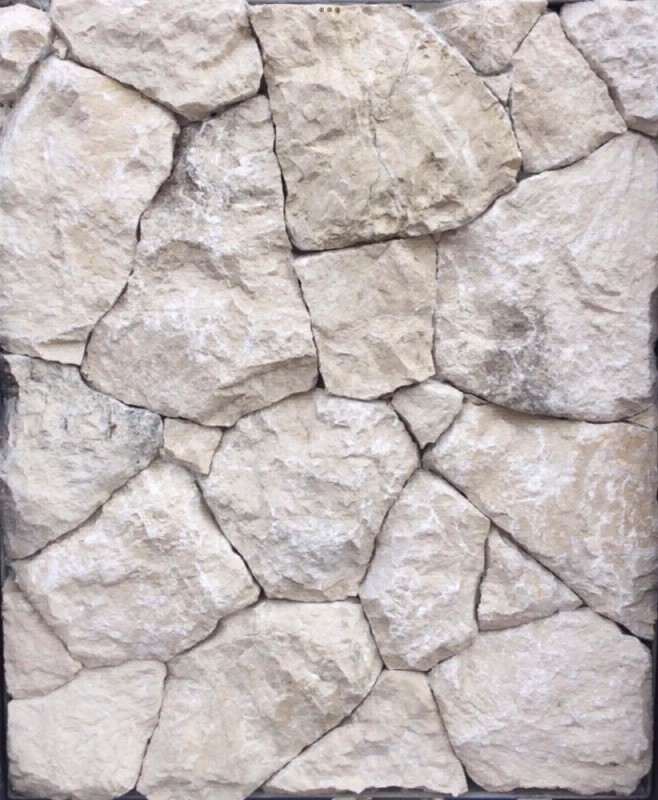 Parement pierre Beige Azur pour mur dans les Alpes Maritimes 